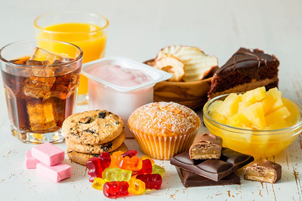 Azúcar oculto en alimentos